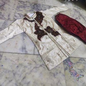 Shervani Kurta And Pajama For Boy