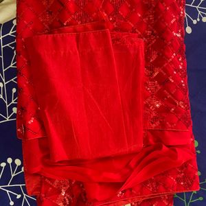 Farewell/Freshers Girlish Saree