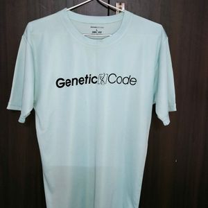 Genetic Code Dry Fit Light Blue Tshirt