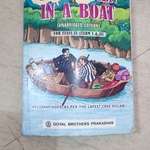 Novel Three Men In Boat