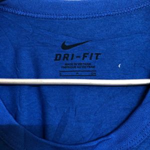 Nike Blue Long Sleeve T Shirt