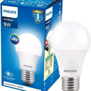 PHILIPS 9W E2 LED Bulb, Pack of 2