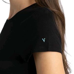 Van Heusen Black Print Top(Women)