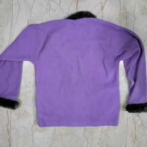 Woolen Sweater Jacket.