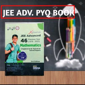 Disha 47 years JEE ADV pyqs Book