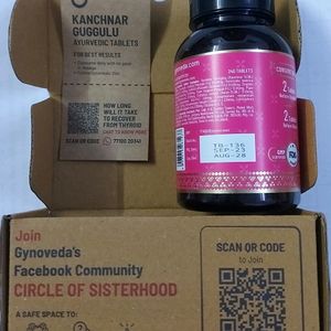 Gynoveda Kanchnar Guggulu Ayurvedic Formula