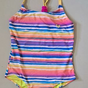 Swimsuit for Girls 8-9 Years, Double Layered