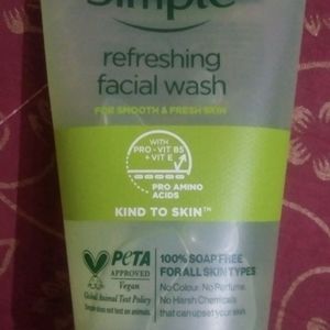 Simple Refreshing Face Wash For Smooth Fresh Skin
