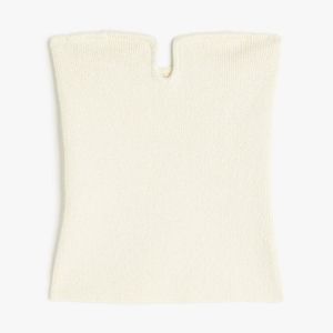 H&M KNITTED BANDUEA TOP