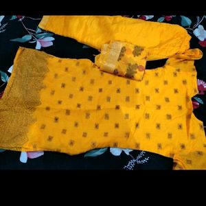 Kurta Bottom With Duppata No Coin 1 Time Used Only