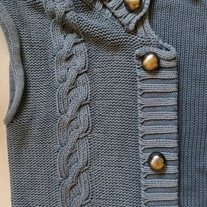 Blue Unique Shrug