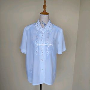 Christie Jill Embroidered Shirt