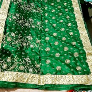 Green Silk Saree