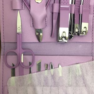 Purple Wallet Manicure Kit