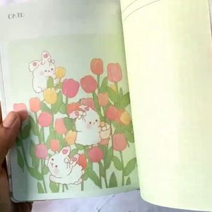 Kawaii Floral Premium Diary