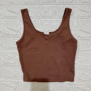 Brown Tank Top