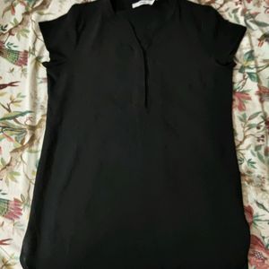 Work Wear Black Tunic From 2Bme