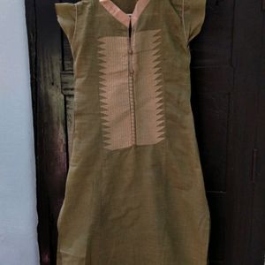 Olive Ethnic Kurti