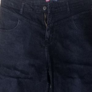 Black Denim For Girls New Not Used