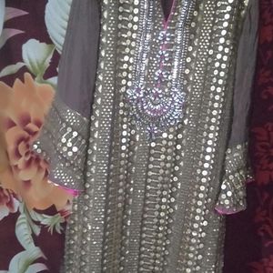 Wedding Heavy Full Work Gharara Suit