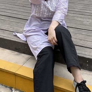 Lavender Kurti