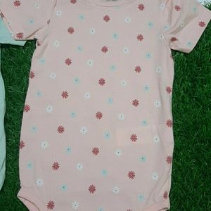 Pack Of 3 Cotton Rompers 18 To 24 M