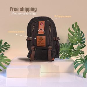 Brown Aesthetic Heavy Backpack/ School/College Bag