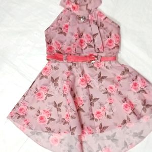 Halter Neck Dress For Girls