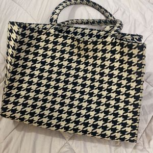 Geometric Printed Tote Bag