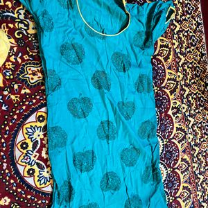 Kurta With Semi Patiyala Salwar