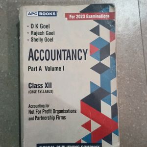 Dk Goel Class 12 Accounts Book Part -A