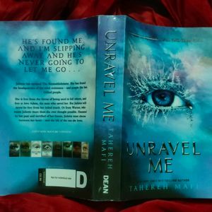 UNUSED: Unravel Me Book {NEW} (Flat ₹30 Off)