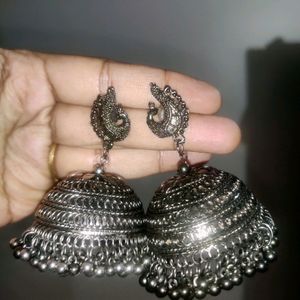 Kanjivaram Saree With Free Jhumka Earring