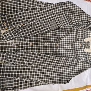 Man Casual Shirt - Mehendi Green Checked