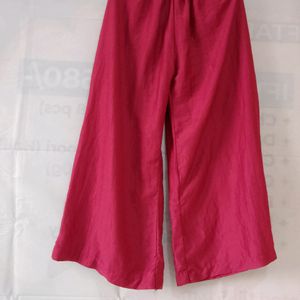 Maroon Colour Plazo