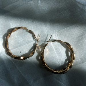 Hoop Studded Earring