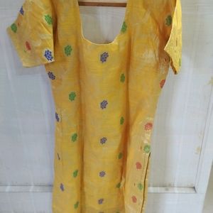 Yellow Kurti