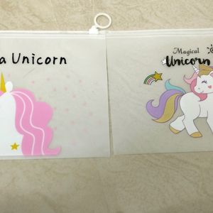 2 🦄 Unicorn New Silicon Pouch for Kids