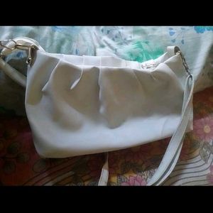 White Sling Bag