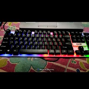 Gameing Keyboard With RGB Light Eddition