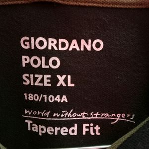 GIORDANO POLO Men's Tshirt XL