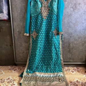 Teal Blue Ethnics Set