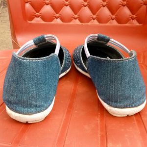 Women Denim Flat