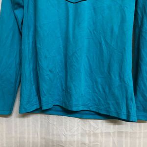 A4 Blue Long Sleeve T Shirt