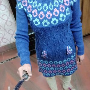 long woolen top