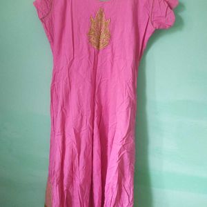 Pink Anarkali