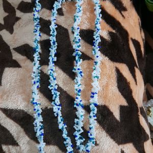 Blue&white Long Necklace