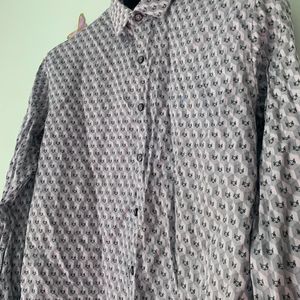 VANHEUSEN Grag & Green Fox Design Shirt (men)