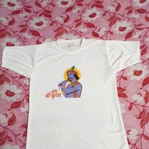 Shri Krishna Printed T-SHIRT For Devotees 🙏