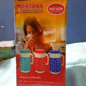 Montana Insulate Flask With SS Inner 1200ml